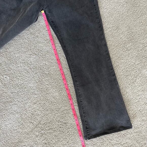 NWT Cider Gray Black Zip Front Jeans (Size Large) - Picture 9 of 9